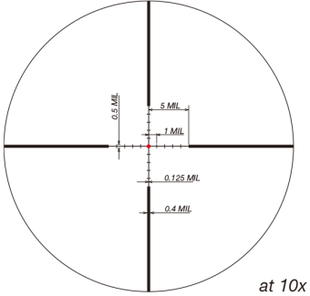 Оптический прицел March 1,5-15x42 с подсветкой, сетка FD-2, клик 0.1MIL (D15V42IML)