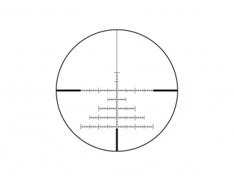 Оптический прицел LEICA FORTIS 6 2,5-15x56i L-4a, кольца (50080)