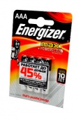 Элемент питания Energizer MAX + Power Seal LR03 (AAA) BL4 - упаковка 4шт