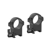 Быстросъемные кольца  Vector Optics, стальные, D30мм, Weaver, средние,H21мм, (XASR-SQ12)  рычажные