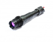 Зеленый лазерный фонарь LS-KS1-G100A (100мВт, максимальный размер пятна 7.8м на 100м, морозостойкий до -20 градусов)
