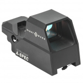 Коллиматорный прицел Sightmark Ultra Shot A-Spec открытый, 4 сетки, крепление быстросъемное на Weaver (SM26032)