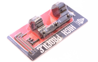 Кронштейн-моноблок Leapers AccuShot с кольцами 30мм на призму 10-12мм, RGPM2PA-30H4 высокие