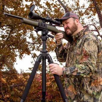 Тактическая опора Kopfjager с держателем (K700 AMT Tripod with Reaper Grip) KJ85001K - алюминий