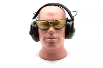 Наушники активные EARMOR ME 4 GN (green) (активный режим - шумодавление 82ДБ, пассивный режим - шумоподавление 22ДБ)