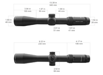 Оптический прицел Vector Optics Forester 2-10x40, сетка L4a, 30 мм, азотозаполненный, с подсветкой (SCOM-02P)