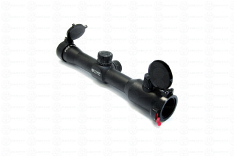 Пилад Р4х32LGGC с подсветкой (парабола)  в том числе и для пневматического оружия, 30мм