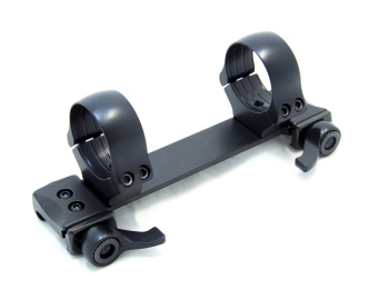 Быстросъемный кронштейн Recknagel на едином основании кольца 30мм на Weaver, высота 10.5мм 57530-5110 (на рычаге)