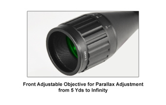 Оптический прицел Leapers UTG 3-9X50 1" Hunter Scope, AO, 36-color Mil-dot, QD Rings SCP-U395AOIEWQ