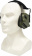 Тактические наушники EARMOR M31N MARK3-FG (FOLLIAGE GREEN)  (нейлоновое оголовье под шлем, шумодавление активный - 84ДБ/пассивный - 22ДБ)