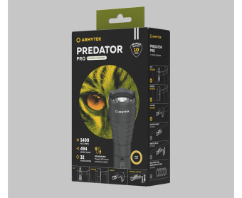 Фонарь тактический Armytek Predator Pro Magnet USB XHP35.2 HI Холодный (White), 1500 лм