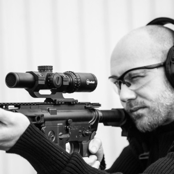 Оптический прицел Sightmark Firefield RapidStrike 1-6x24 SFP Riflescop Kit (подсветка, кольца в комплекте),водонепроницаемый  (FF13070K)