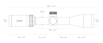 Оптический прицел Hawke Vantage IR 3-9x40 IR (L4a) 14218