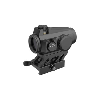 Коллиматорный прицел  Vector Optics MAVERICK-II PLUS 1x22 DBR(точка 2MOA, круг с точкой) совместим с ПНВ, быстросъёмный на Weaver (SCRD-PD12)