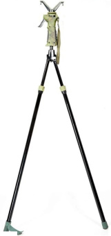 Опора для оружия  FIERYDEER 2 ноги (бипод) камуфляжный, высота до 1.5м, поворот основания на 360º