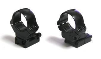 Быстросъемный поворотный кронштейн EAW на Sako Vixen кольца 26мм, BH 17,5 мм, вынос 17 мм (300-00114)