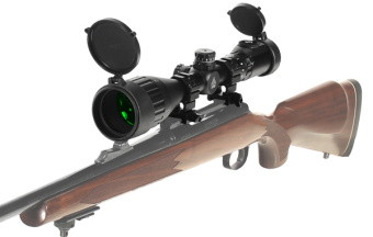 Оптический прицел Leapers UTG 3-9X50 1" Hunter Scope, AO, 36-color Mil-dot, QD Rings SCP-U395AOIEWQ