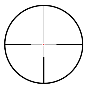 Оптический прицел Hawke Vantage WA 30 1-8x24 IR (L4a) (подсветка точки красным)  широкоугольный  (14400)            