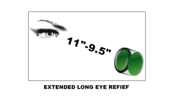 Оптический прицел Leapers UTG 2-7X44 30mm Long Eye Relief Scout Scope, AO, 36-color SCP3-U274LAOIEW