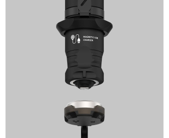 Фонарь тактический Armytek Dobermann Pro Magnet USB / XHP35.2 HI / Холодный/1500 лм / 5°:40° / 1x18650 (в комплекте)
