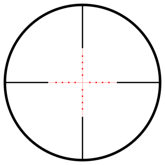 Оптический прицел Hawke Vantage IR 3-9x40 AO Mil-Dot с подсветкой (14225)