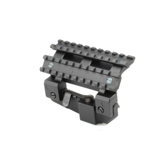 Кронштейн на weaver -Тигр/СКС  c дополнительной планкой weaver  (Вилейка)