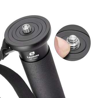 Монопод Leofoto MP-366C CARBON (размер в собранном виде 440 мм,макс.высота 1650 мм,вес 585 гр. резьба 3/8)