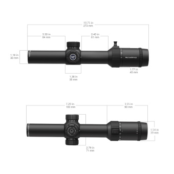 Оптический прицел Vector Optics Forester 1-8x24 , сетка L4a (SCOC-38)