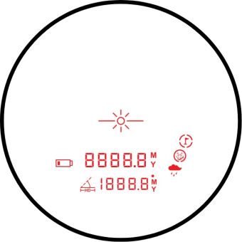 Бинокль-дальномер Hawke Frontier LRF 1800 8х42 (38610)