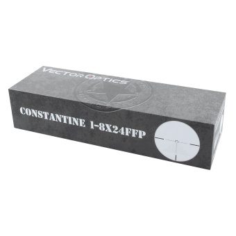 Оптический прицел Vector Optics Constantine 1-8x24 FFP, сетка EHT Mil, 30мм, широкоугольный, азотозаполненный,подсветка красным (SCFF-32)