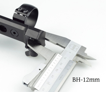 Быстросъемный кронштейн Blaser R93 на кольца 30мм (50192-30193) с запирающим устройством MAK-Klapphebel