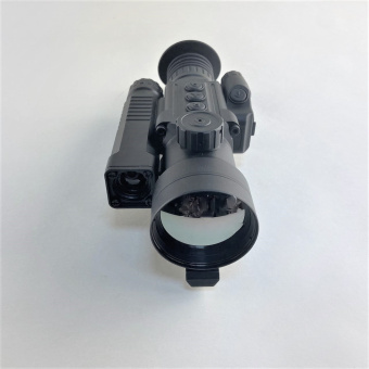 Тепловизионный прицел Venox Patriot 2.0 640 LRF  (2x55, 55/F1.0, 50Гц, 12мкм,640х480, дальномер до 1200м, дальность обнаружения до 2000м) с записью