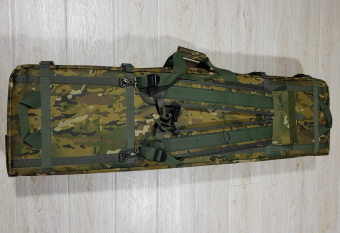 КЕЙС-МАТ №13 Русский снайпер на 2 винтовки до 127 см максимальная комплектация (цвет мультикам)