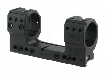 Тактический кронштейн SPUHR D30мм на Picatinny, H38mm, наклон 6 MIL/20.6 MOA (SP-6602)