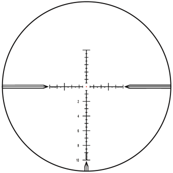Оптический прицел Vector Optics Taurus 4-24x50 FFP, сетка MPX1, 30мм, тактические барабаны, азотозаполненный, с подсветкой (SCFF-17)