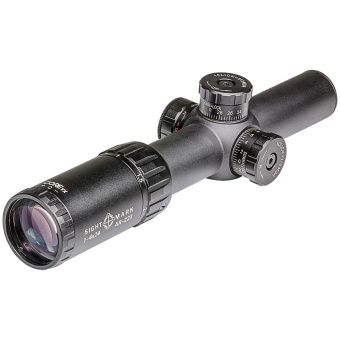 Оптический прицел Sightmark Core TX 1-4x24 (AR-223) зеленая/красная подсветка сетки, кольца в комплекте (SM13082AR.223)