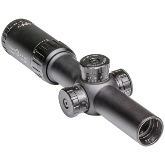 Оптический прицел Sightmark Core TX 1-4x24 (AR-223) зеленая/красная подсветка сетки, кольца в комплекте (SM13082AR.223)