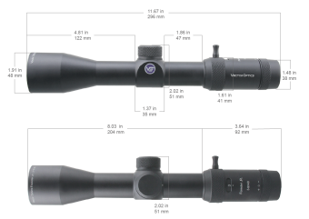 Оптический прицел Vector Optics Forester jr. 3-9x40, 30мм, сетка L4a, азотозаполненый (SCOM-35)