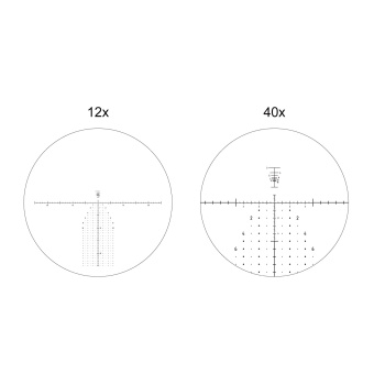 Труба зрительная Vector Optics Continental 12-40x60 ED (SCSS-02) с сеткой