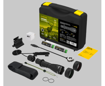 Набор для тактических задач Armytek Viking Pro Extended Set / XHP50 /Холодный/ 1800 лм / 10°:80° / 1x18650 или 2xCR123A