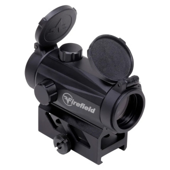 Коллиматорный прицел Firefield Impulse Compact RED DOT Sight W/RED LASER красный/зеленый, закрытый 1х22, Circle dot, Weaver (FF26029)