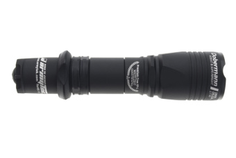 Фонарь тактический Armytek Dobermann / XP-E2 Зелёный 160 лм / 5°:40° / 1x18650 / или 2xCR123A