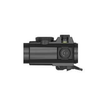 Коллиматорный прицел  Vector Optics MAVERICK-II PLUS 1x22 DBR(точка 2MOA, круг с точкой) совместим с ПНВ, быстросъёмный на Weaver (SCRD-PD12)