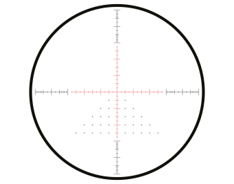 Оптический прицел Hawke Sidewinder  8-32x56 (20x 1/2 Mil Dot) (подсветка крест красным) (17270)