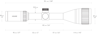 Vantage IR 3-9x50 AO Mil-Dot (азотозаполенный) 14232