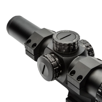 Оптический прицел Sightmark Firefield RapidStrike 1-6x24 SFP Riflescop Kit (подсветка, кольца в комплекте),водонепроницаемый  (FF13070K)