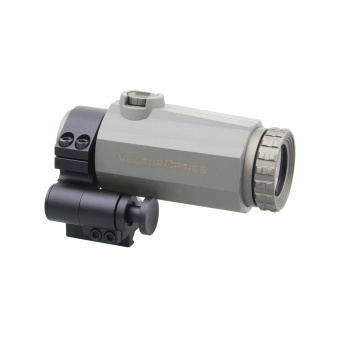 Увеличитель Vector Optics Maverick-III 3x22 Magnifier SOP, 3х-кратное увеличение, Weaver, откидной, прорезиненный, цвет FDE (SCMF-32)