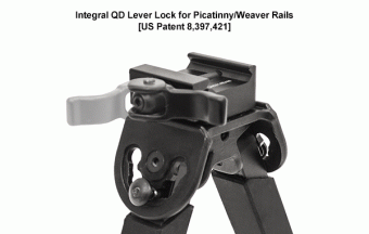 Сошки Leapers  TL-BP20Q-A