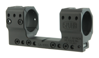 Тактический кронштейн SPUHR D34мм для установки на 12mm (Accuracy), H35мм, наклон 9MIL/ 30.9MOA  (SA-4901)
