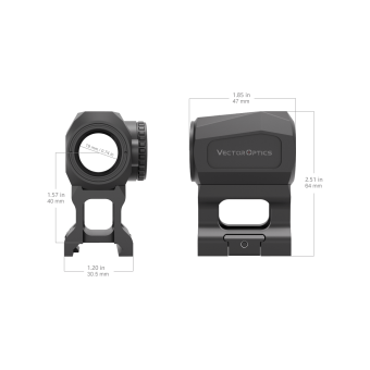 Коллиматорный прицел Vector Optics SCRAPPER 1x20 (SCRD-69)